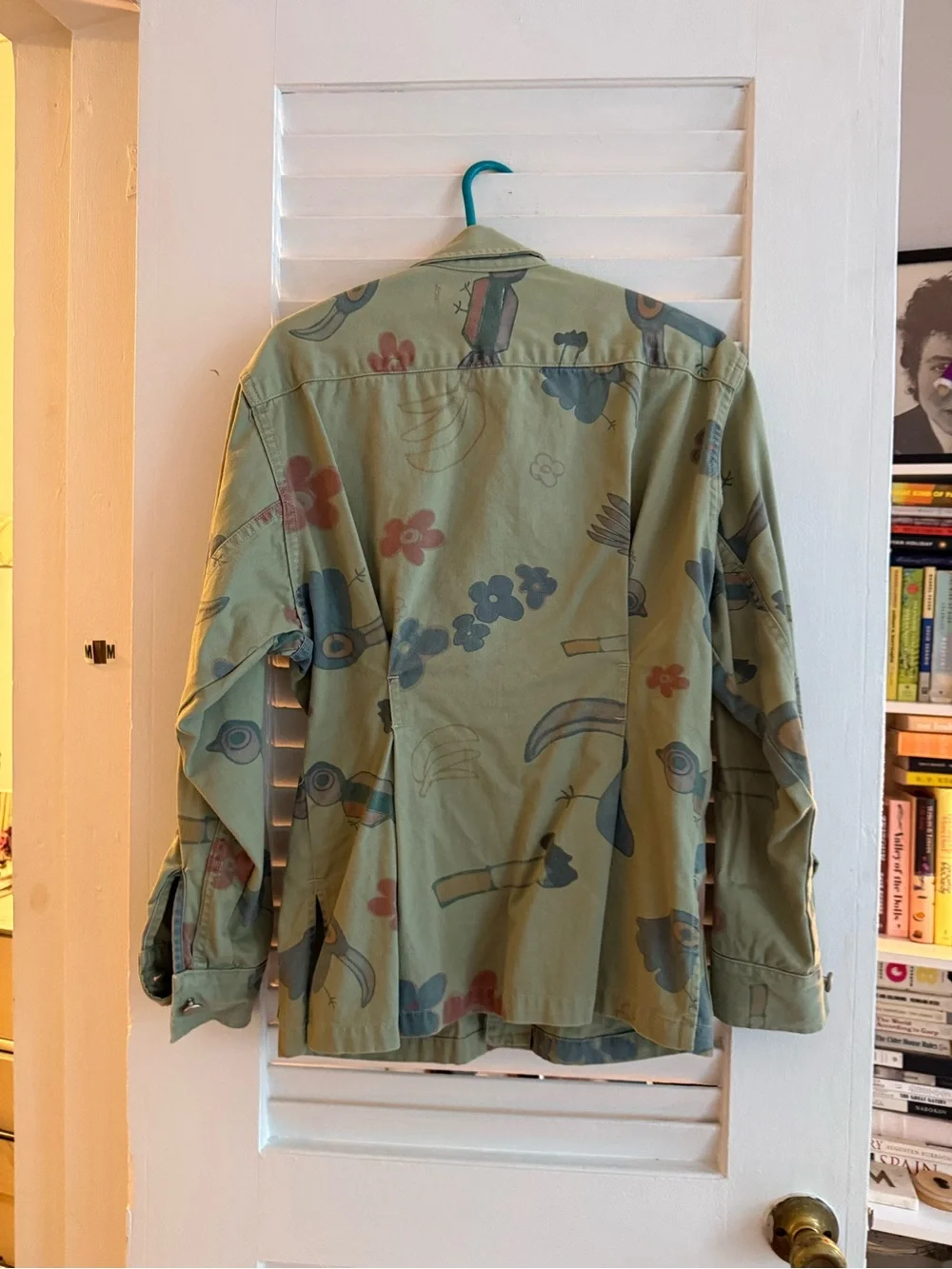 Women’s Rachel Comey Olive Green Printed Utility Jacket